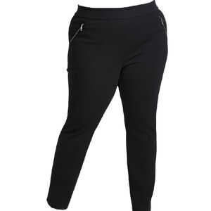 INC International Concepts Black Straight Leg Pants